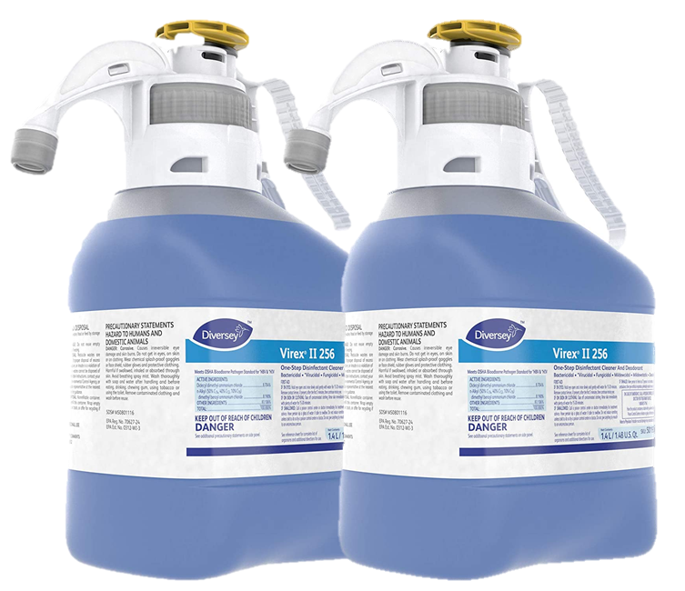 5019317 Diversey™ Virex® II 256 Disinfectant Cleaner Deodorant (1.4L) 